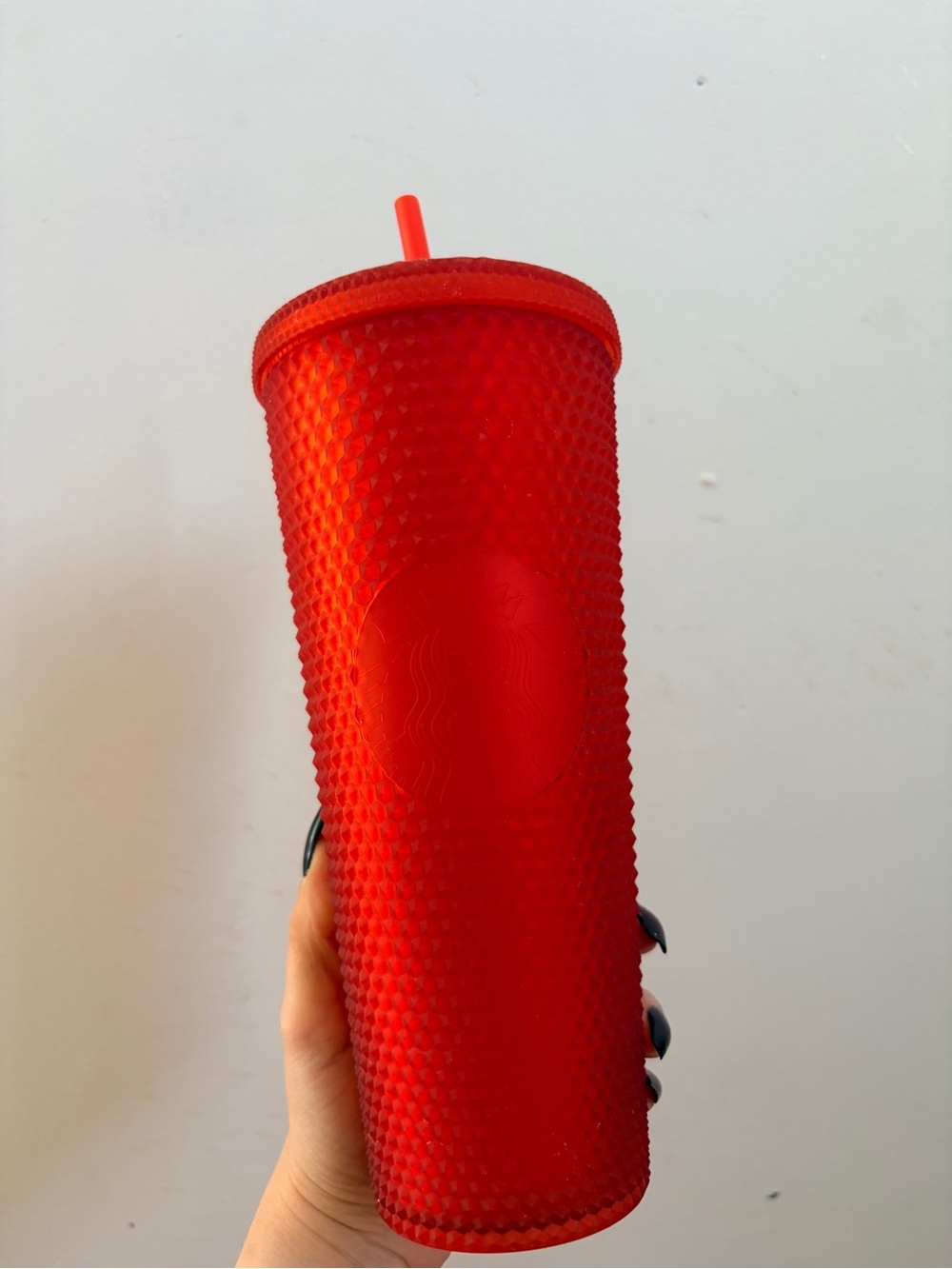 Starbucks  Red Studded Tumbler with Straw